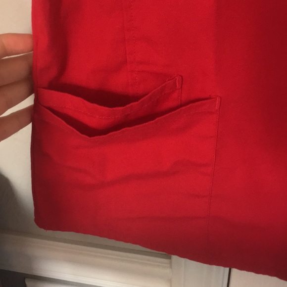 •ScrubStar Women’s Red Scrub Top• - Picture 3 of 6